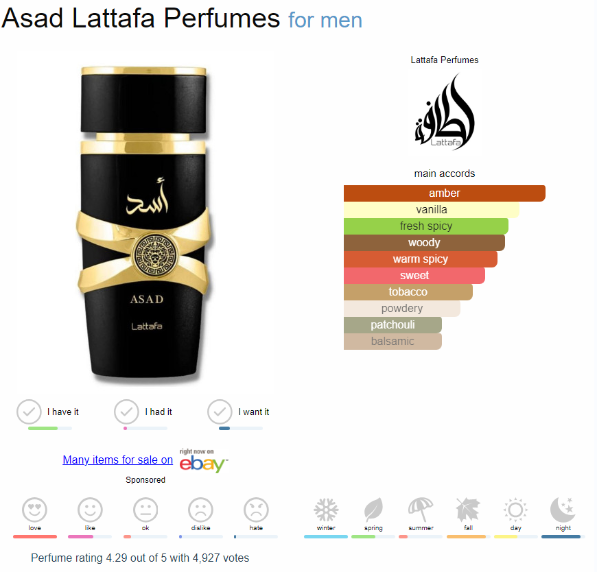 [Kommer] Lattafa Asad